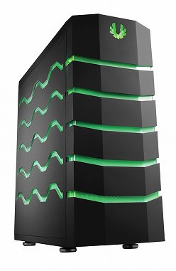画像ギャラリー No.001のサムネイル画像 / BitFenixのゲーム用PCケース「Colossus」に緑＆赤LEDモデル登場