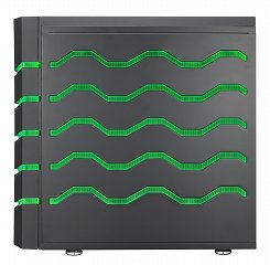 画像ギャラリー No.004のサムネイル画像 / BitFenixのゲーム用PCケース「Colossus」に緑＆赤LEDモデル登場