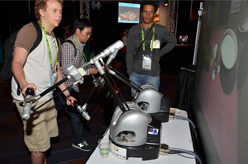 画像ギャラリー No.024のサムネイル画像 / ［SIGGRAPH］「Emerging Technologies」展示セクションレポート（4） iOS対応の3Dスキャナや“未来のベイブレード!?”などが登場