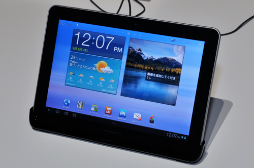 画像ギャラリー No.010のサムネイル画像 / PCオンラインゲームがAndroidタブレットでプレイ可能になる!? ドコモ「Xi」対応タブレット発表会レポート