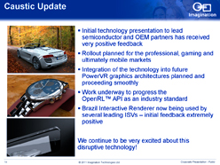 画像ギャラリー No.007のサムネイル画像 / PowerVRのImaginationが“ハイエンドGPU”の設計に着手。ハイブリッドレンダリングハードウェア，そして新API「OpenRL」とは？
