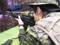 ［G-Star 2011］モデルガンを構えてFPSを遊べるイベント用機器や自転車型コントローラなど，会場で見かけた変り種デバイスをピックアップ