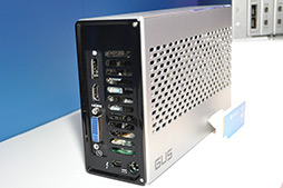 画像ギャラリー No.004のサムネイル画像 / ［COMPUTEX］MSIの外付けグラフィックスボックス「GUS」，Thunderbolt対応版の動作デモが行われる