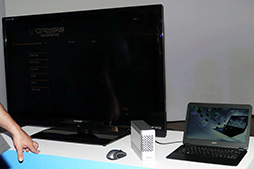 画像ギャラリー No.002のサムネイル画像 / ［COMPUTEX］Intel，超高速インタフェース規格Thunderboltの説明会を開催。第2世代コントローラでWindowsへの普及を本格的に進める