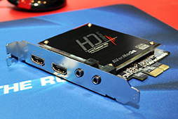画像ギャラリー No.005のサムネイル画像 / ［COMPUTEX］AVerMedia，PCIe接続の「ゲーム実況＆録画用カード」を日本市場へ投入。PCゲーム向けとゲーム機向けの2モデル