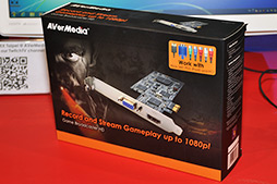 画像ギャラリー No.021のサムネイル画像 / ［COMPUTEX］AVerMedia，PCIe接続の「ゲーム実況＆録画用カード」を日本市場へ投入。PCゲーム向けとゲーム機向けの2モデル