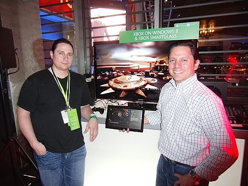 画像ギャラリー No.001のサムネイル画像 / ［E3 2012］「Xbox SmartGlass」って何なのだろう？　MSの開発者にじっくり話を聞いてきた