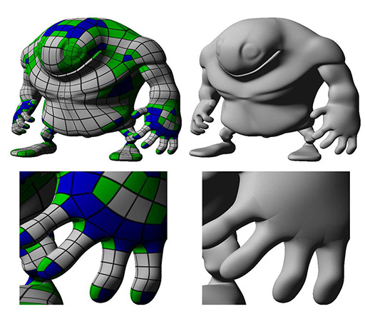 画像ギャラリー No.010のサムネイル画像 / ［SIGGRAPH］Pixar，「OpenSubdiv」によりCatmull-Clark法のテッセレーション技術をオープン化。DCCツールからゲームエンジンまでがPixar品質に!?