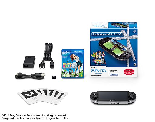 画像ギャラリー No.003のサムネイル画像 / PS Vita本体とメモリーカード 32GBなどがセットになった「32GBボーナスパック」が11月15日，「みんなのGOLF 6」付き「スターターパック」が22日に発売