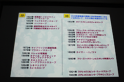 画像ギャラリー No.067のサムネイル画像 / ［CGWORLD 2012］“3D映像の盛衰とこれから”が語られた大口孝之氏の講演「3D世紀 立体映画の100年」をレポート。3D映像の歴史を俯瞰できる資料の数々も一見の価値あり