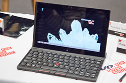 画像ギャラリー No.026のサムネイル画像 / Lenovo,Windows 8タブレット「ThinkPad Tablet 2」を解説。「Atom Z2760」搭載で軽量・薄型を実現