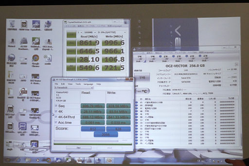 画像ギャラリー No.015のサムネイル画像 / OCZ,“オール自社設計”のSSD「Vector」を解説。ランダムアクセス性能と継続書き込み性能の高さを強調