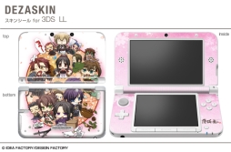 画像ギャラリー No.004のサムネイル画像 / 「薄桜鬼」仕様の3DS LL用スキンシールが1月18日に発売。予約注文受付中
