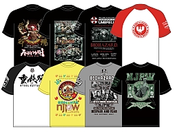 画像ギャラリー No.004のサムネイル画像 / 「DmC Devil May Cry」×「新日本プロレス」のコラボTシャツが本日発売