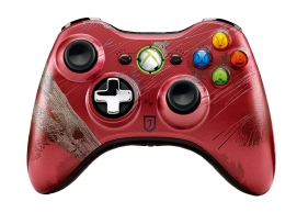 画像ギャラリー No.003のサムネイル画像 / 「TOMB RAIDER」デザインの「Xbox 360 ワイヤレスコントローラー SE」が4月25日に発売。マルチプレイ用追加キャラクターの利用コードが付属