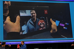 画像ギャラリー No.006のサムネイル画像 / ［CES 2014］Intel，ノートPCに内蔵できるKinect風の3Dカメラ「RealSense 3D camera」を発表
