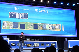 画像ギャラリー No.017のサムネイル画像 / ［CES 2014］Intel，ノートPCに内蔵できるKinect風の3Dカメラ「RealSense 3D camera」を発表