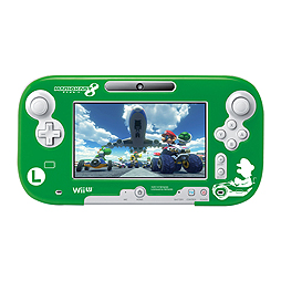 画像ギャラリー No.008のサムネイル画像 / HORI,マリオとルイージがモチーフのWiiリモコン用ハンドルおよびWii U GamePad用デザイン保護カバーを発表。「マリオカート8」に合わせて発売
