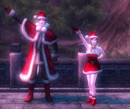 画像ギャラリー No.004のサムネイル画像 / 「真・三國無双 Online Z」クリスマスの新服飾「ハートの王様・女王様」を販売
