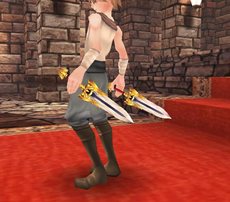 画像ギャラリー No.016のサムネイル画像 / 「ファンタジーアース ゼロ」スキルの発動で形状が変化する「モーション武器」が実装に。変化の様子をムービーでチェックしよう