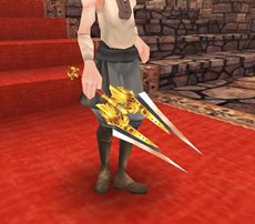 画像ギャラリー No.021のサムネイル画像 / 「ファンタジーアース ゼロ」スキルの発動で形状が変化する「モーション武器」が実装に。変化の様子をムービーでチェックしよう
