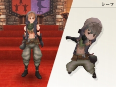 画像ギャラリー No.004のサムネイル画像 / 「FEZ」，3DSソフト「BRAVELY DEFAULT」とのコラボが本日開始。登場キャラの各ボイスチケットや，“ジョブ”の見ためをモチーフにした防具などが実装
