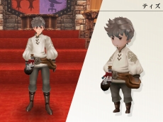 画像ギャラリー No.008のサムネイル画像 / 「FEZ」，3DSソフト「BRAVELY DEFAULT」とのコラボが本日開始。登場キャラの各ボイスチケットや，“ジョブ”の見ためをモチーフにした防具などが実装