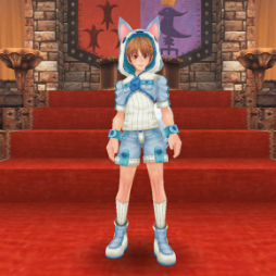 画像ギャラリー No.005のサムネイル画像 / 「ファンタジーアース ゼロ」，動物フード付き防具の夏服バージョンが登場