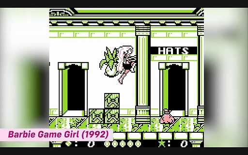 画像ギャラリー No.004のサムネイル画像 / 「ATARI」Tシャツを着たバービーが,レトロゲーム16本をあなたにプレゼント。バービー ドリーム ハウスの飾りつけも楽しめる「Barbie Rewind」,予約受付中