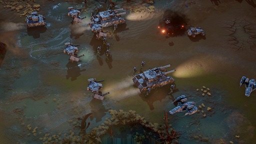 画像ギャラリー No.002のサムネイル画像 / 新作RTS「ZeroSpace」,アーリーアクセスを本日スタート。仲間との会話によるストーリー変化など,RPG要素を組み込んだ意欲作