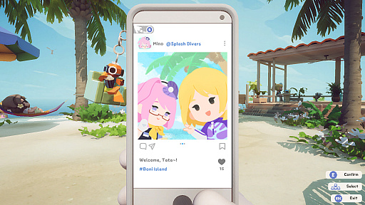 画像ギャラリー No.005のサムネイル画像 / 美しい海中で写真を撮ったり,かわいい日記を付けたりして楽しめる癒し系ダイビングゲーム「Splash Divers」,プレイテストを実施中