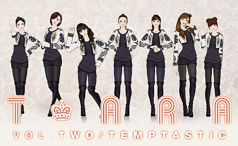 画像ギャラリー No.003のサムネイル画像 / 「フリスタ！ソウル」，T-ARAのキャラが勢揃い。入手や使用でプレゼントあり