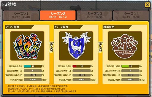 画像ギャラリー No.009のサムネイル画像 / 「フリスタ!ソウル」,勢力ごとにシーズンの成績を競い合う新システムを実装