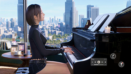 画像ギャラリー No.003のサムネイル画像 / miHoYo,音楽再生やMIDIデータからの動画生成に対応するアプリ「BSide: Olivia Lin」のSteamストアページを公開