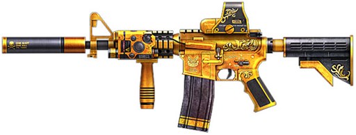 画像ギャラリー No.001のサムネイル画像 / 「SPECIAL FORCE」,黄金爆弾に新武器「M4A1 MOD0」が登場