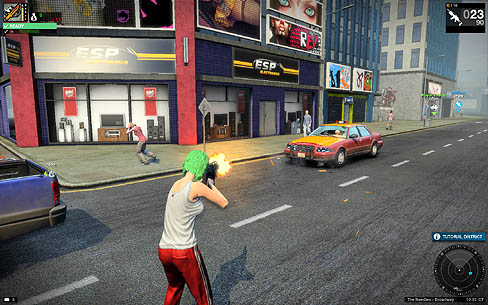 画像ギャラリー No.003のサムネイル画像 / 帰ってきたクライムMMORPG「APB Reloaded」。現代の大都市を舞台に，ギャングと治安維持部隊が，市民の迷惑も気にせず派手にドンパチ