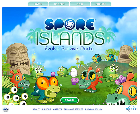 画像ギャラリー No.002のサムネイル画像 / EA,FacebookでSPOREっぽいプレイが楽しめる無料ゲーム,「Spore Islands」を公開