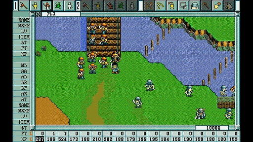 画像ギャラリー No.004のサムネイル画像 / 「EGGコンソール ファーストクイーンIV PC-9801」配信開始。1994年に呉ソフトウエア工房が発売したRTS