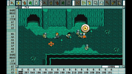 画像ギャラリー No.005のサムネイル画像 / 「EGGコンソール ファーストクイーンIV PC-9801」配信開始。1994年に呉ソフトウエア工房が発売したRTS