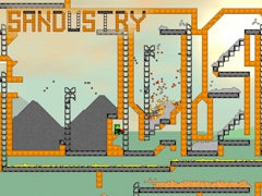 工場自動化サンドボックス「Sandustry」，早期アクセス版を8月13日にリリース。すべてのピクセルは砂や種子といった属性を持つ資源だ