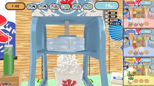 画像ギャラリー No.002のサムネイル画像 / ワンオペ調理ゲーム「作って！かき氷」，7月9日にリリース。最大4人で楽しめる対戦モードや，ランキング上位を目指すスコアアタックモードも搭載