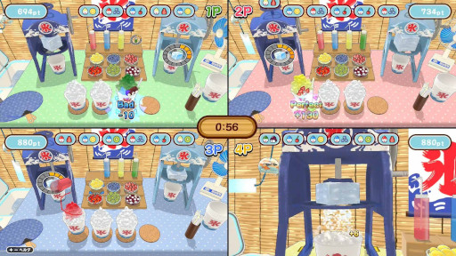 画像ギャラリー No.004のサムネイル画像 / ワンオペ調理ゲーム「作って!かき氷」,7月9日にリリース。最大4人で楽しめる対戦モードや,ランキング上位を目指すスコアアタックモードも搭載