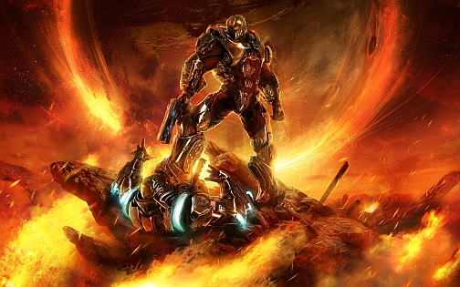 画像ギャラリー No.001のサムネイル画像 / アーマードスーツで戦うSF FPS「Section 8」,ド迫力の高解像度アートワークを公開