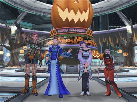 画像ギャラリー No.001のサムネイル画像 / 「PSU」イベントキャラクター4人が「ハロウィンGIRLS」に