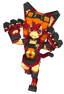 画像ギャラリー No.011のサムネイル画像 / 「ロボ聖紀C21」アップデート，新型萌えロボ「キャット・C」が登場