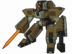 画像ギャラリー No.001のサムネイル画像 / 二足歩行型から戦車へ。「C21」,変形ロボ「ガンドレッド」登場