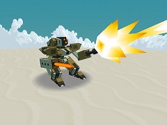 画像ギャラリー No.004のサムネイル画像 / 二足歩行型から戦車へ。「C21」,変形ロボ「ガンドレッド」登場