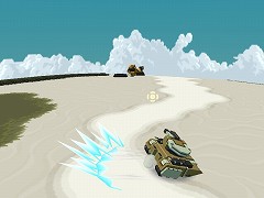 画像ギャラリー No.005のサムネイル画像 / 二足歩行型から戦車へ。「C21」,変形ロボ「ガンドレッド」登場