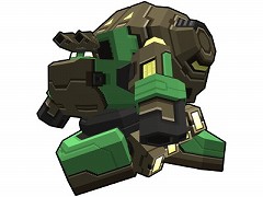 画像ギャラリー No.007のサムネイル画像 / 二足歩行型から戦車へ。「C21」,変形ロボ「ガンドレッド」登場