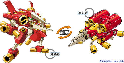 画像ギャラリー No.002のサムネイル画像 / 「鋼鉄戦記C21」×「メダロット」コラボ第2弾が開催決定